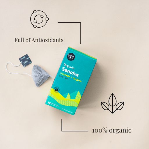 Organic Sencha Tea Sachets - Tealish Fine Teas