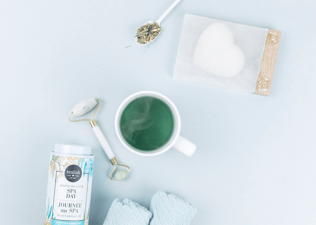 MAKE IT A SPA DAY / AN AT HOME FACIAL STEAM WITH HERBAL TEA - Tealish Fine Teas
