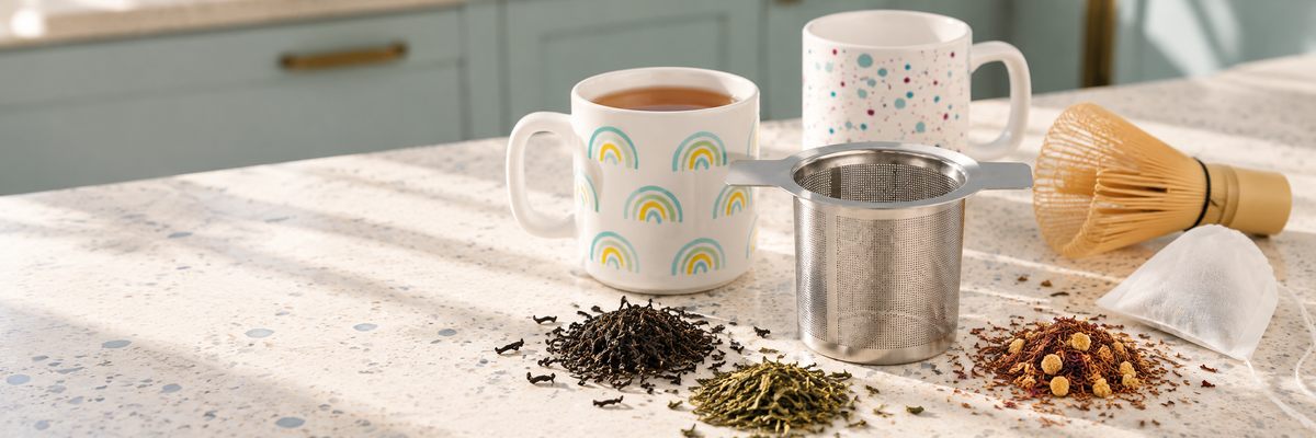TEA INFUSERS & MUGS