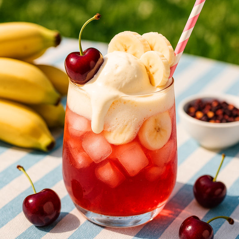 Cherry Banana Split