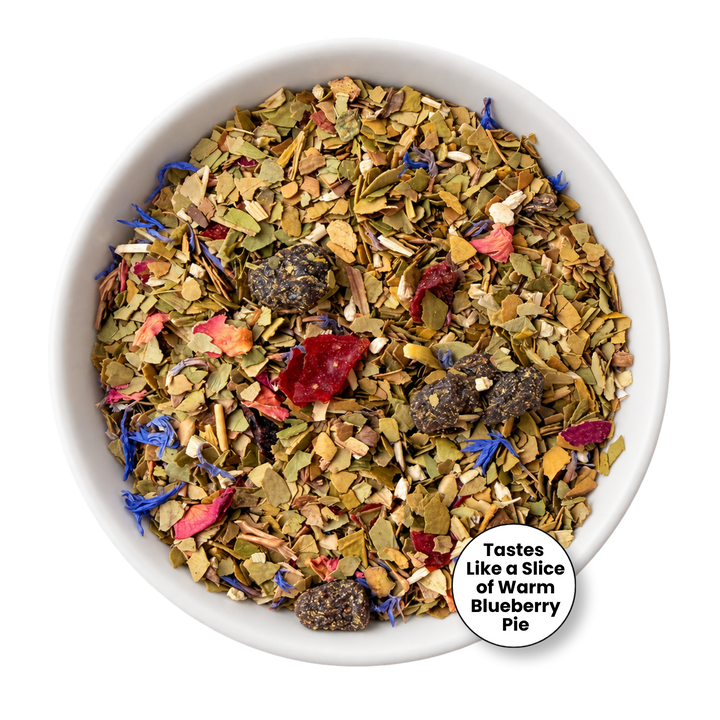 Organic Blueberry Pie Mate Tea