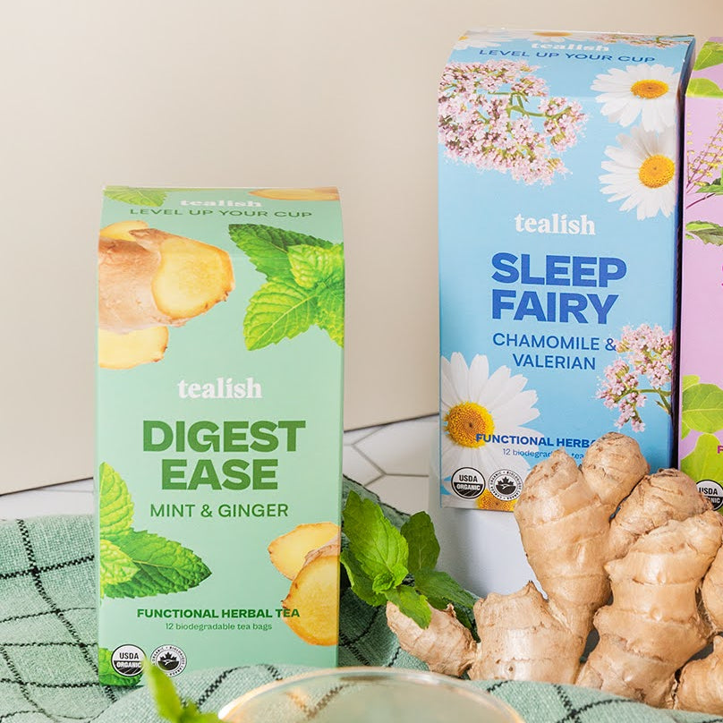 Tealish Functional Tea Collection - Organic Wellness Tea Bags