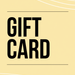 GIFT CARD
