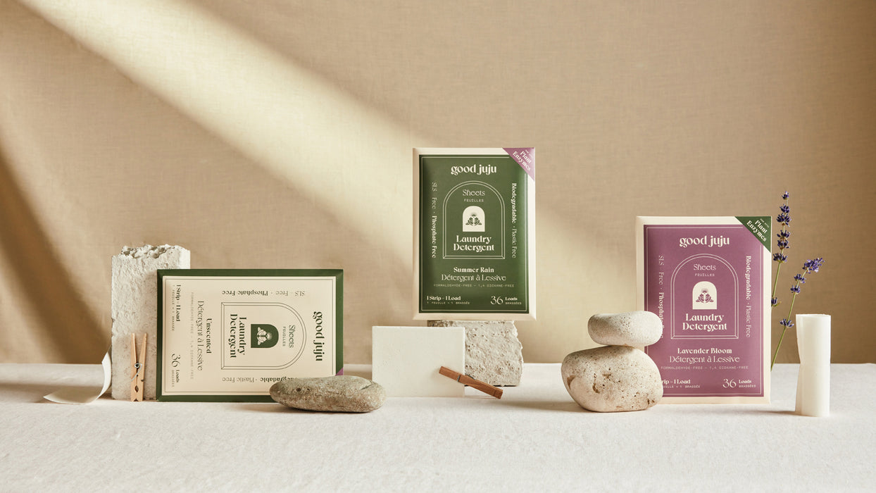 Free Gift over $100 - 2pk GoodJuJu Laundry Sheets