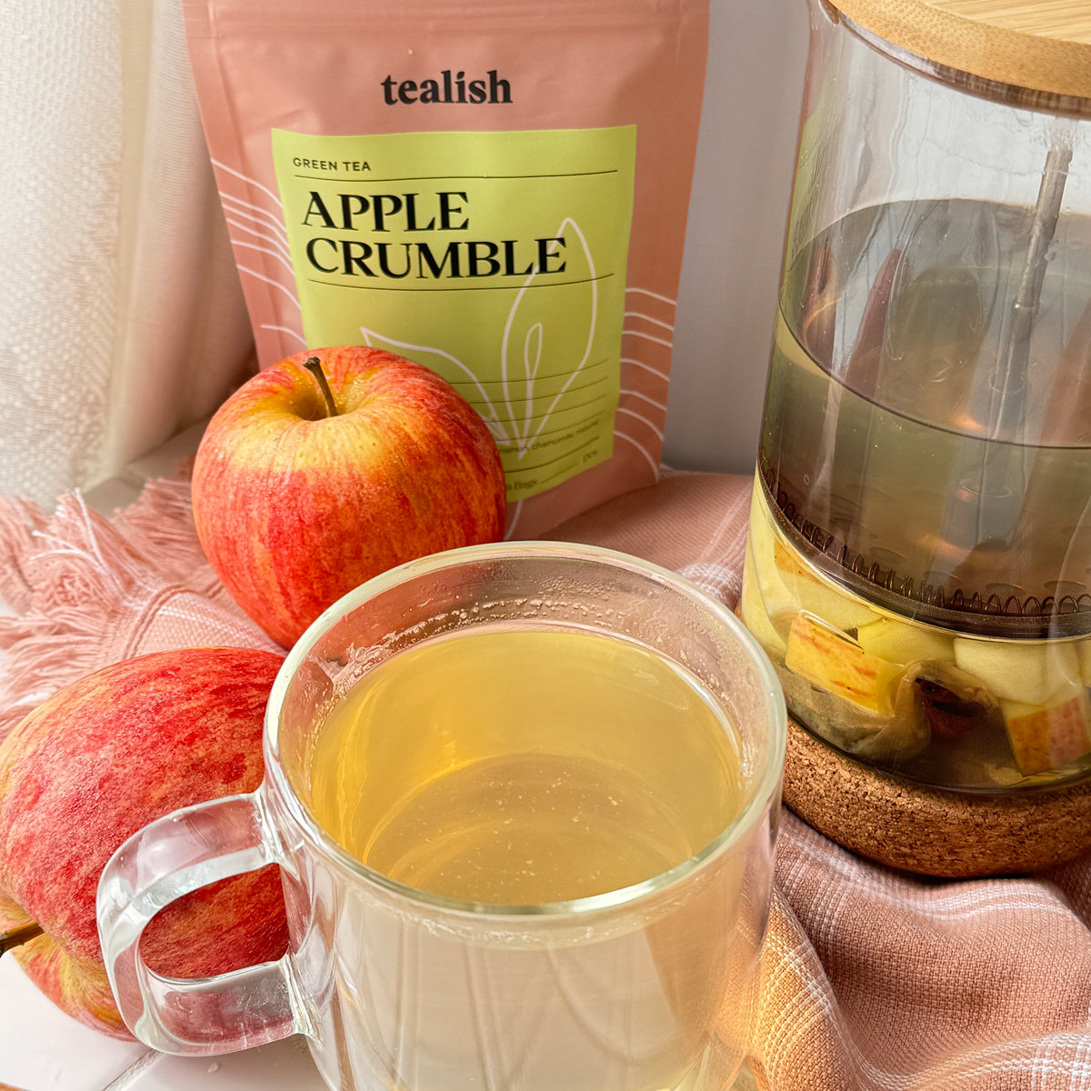 Apple Crumble Green Tea - Dessert Tea