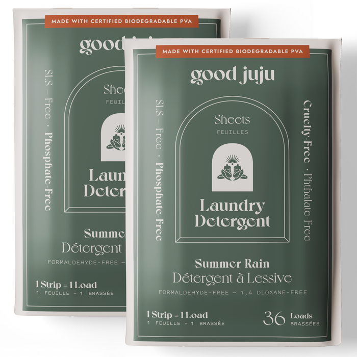 Free Gift over $100 - 2pk GoodJuJu Laundry Sheets