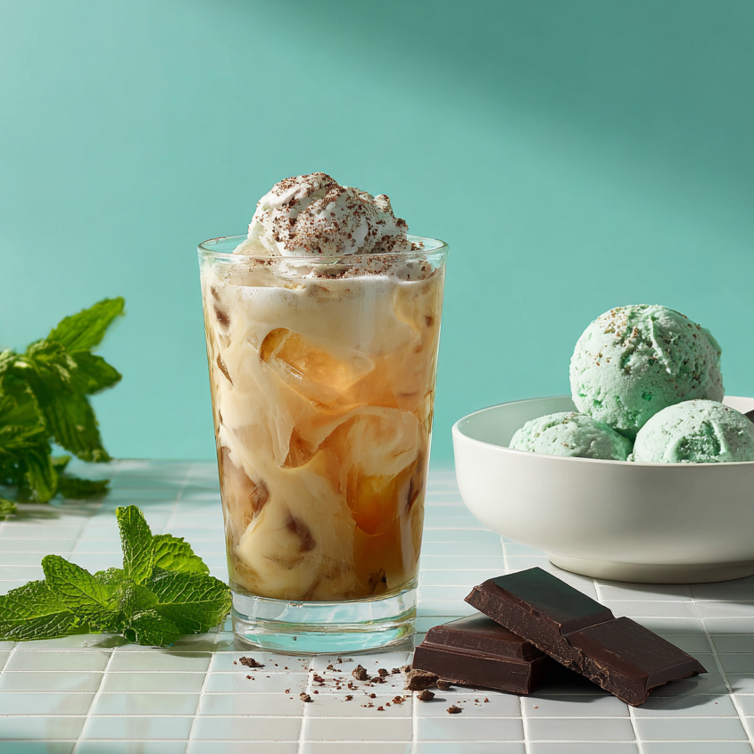 TEALISH chocolate mint rooibos tea, dessert tea, great iced tea latte 