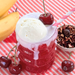 Tealish Cherry Banana Split Herbal Iced Tea with Hibiscus and Strawberry