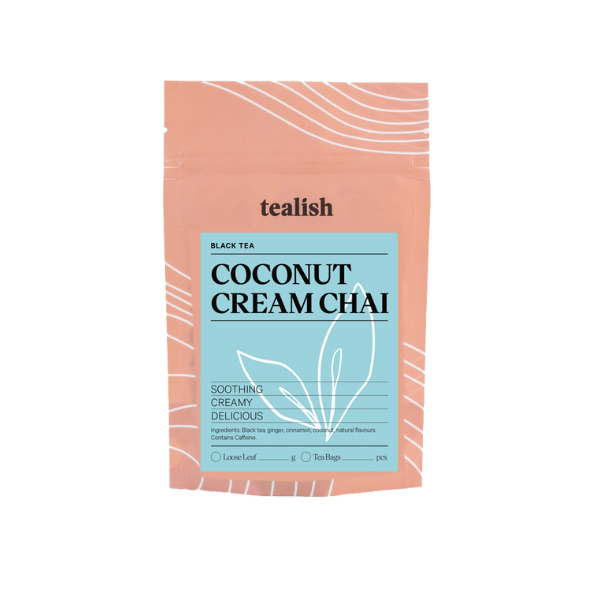 Tealish Coconut Cream Chai Tea pouch