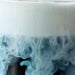 tealish coconut sky herbal tea latte  blue tea 