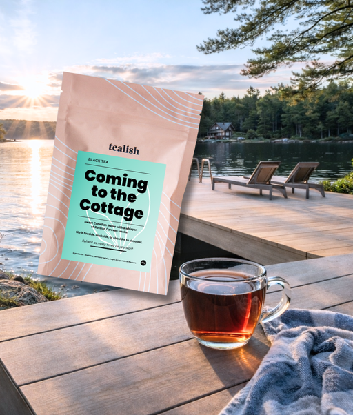 tealish coming to the cottage smoky black tea loose leaf tea 