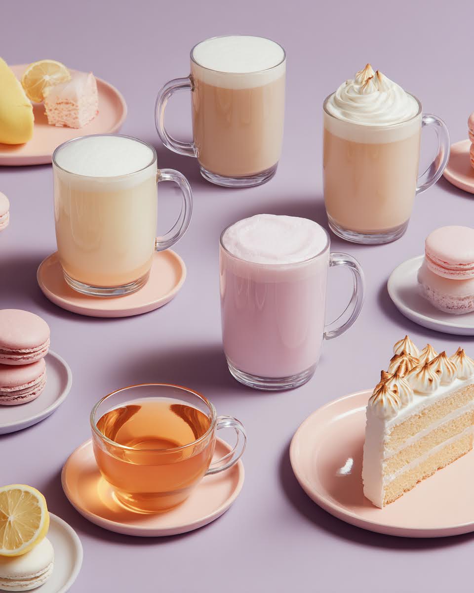 tealish dessert tea party bundle tea lattes 
