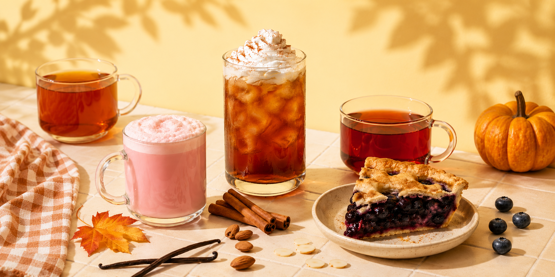 tealish fall flavours tea collection, dessert teas 