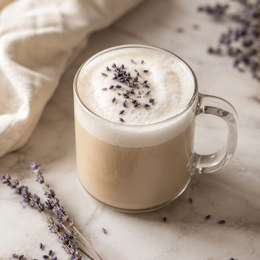 tealish lavender earl grey black tea tea latte 
