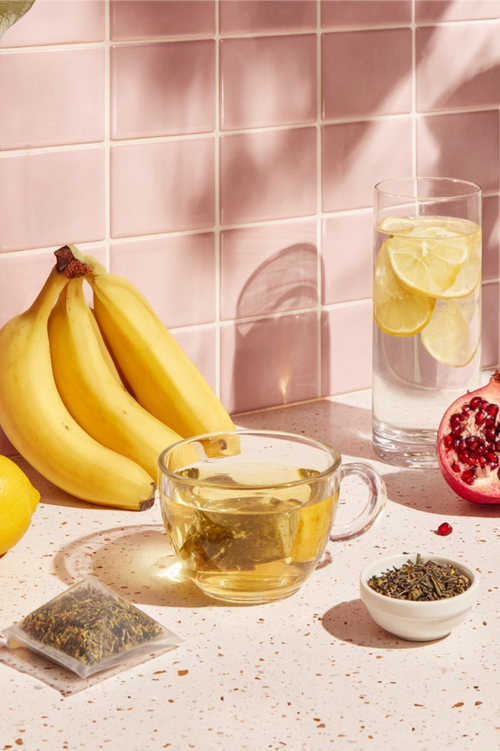 tealish pomegranate goji berry green tea