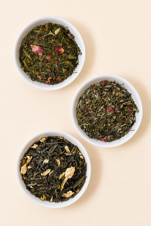 tealish spring flavours bundle green teas iced teas