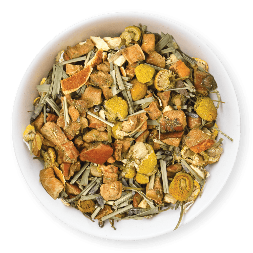 tealish sleep fairy herbal tea. loose leaf tea. sleep tea, bedtime tea, chamomile tea. Valerian Tea. 