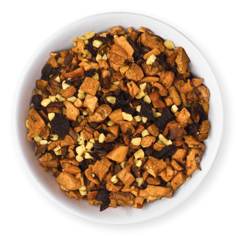 tealish tea toasty almond herbal tea. Roasted Almond Tea, dessert tea, pink tea, caffeine free tea. Perfect for making a tea latte. Beetroot latte. Loose Leaf Tea