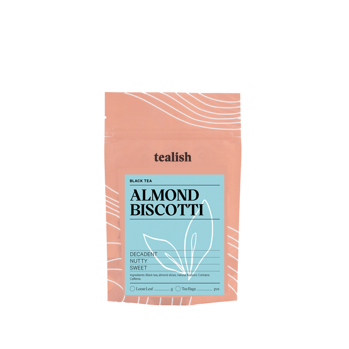 Almond Biscotti Tea Pouch- Tealish 