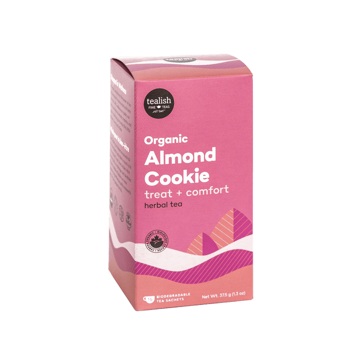 Organic Almond Cookie Sachets - Tealish Fine Teas