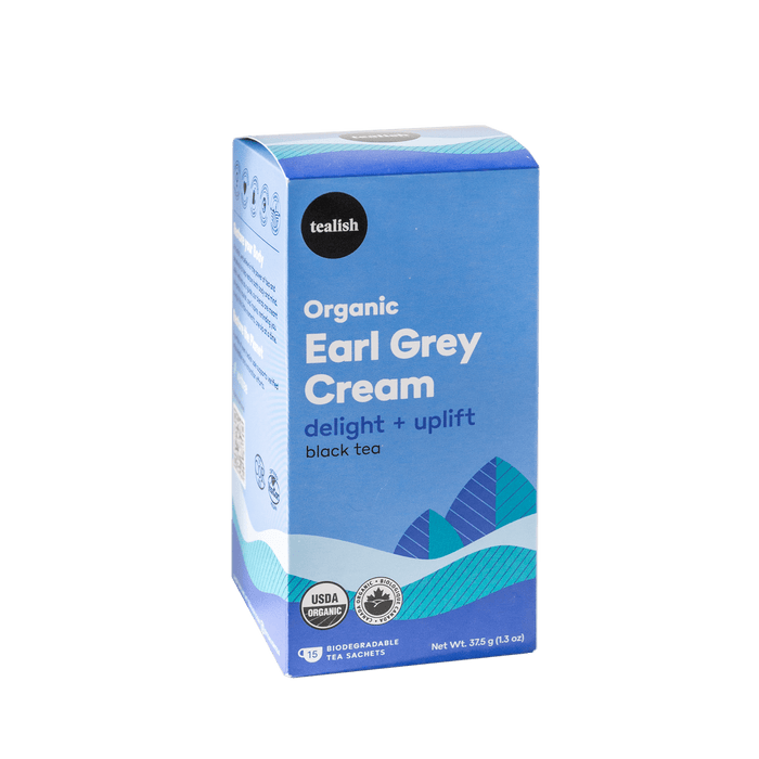 Organic Earl Grey Cream Sachets - Tealish Fine Teas