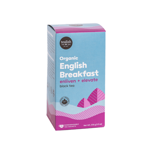 Organic English Breakfast Sachets - Tealish Fine Teas