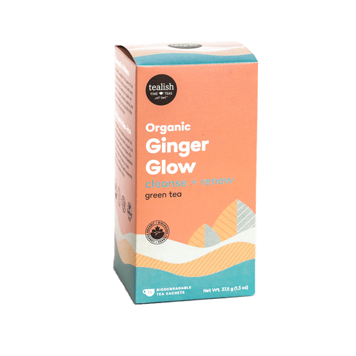 Organic Ginger Glow Sachets - Tealish Fine Teas