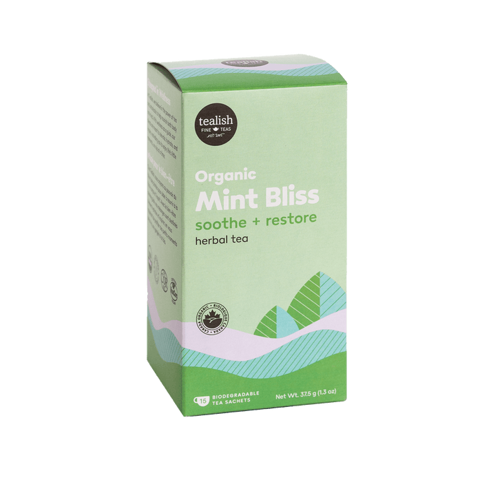Organic Mint Bliss Sachets - Tealish Fine Teas