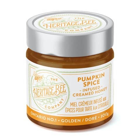 PUMPKIN SPICE CREAMED HONEY<br><span>Heritage Bee Company</span> - Tealish Fine Teas
